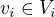 $v_i \in V_i$