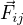 $\vec F_{ij}$