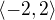 $\langle-2,2\rangle$