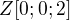$Z [0;0;2]$