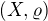 $(X, \varrho)$