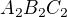 $A_{2}B_{2}C_{2}$