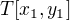 $T[x_{1},y_{1}]$