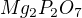 $Mg_{2}P_{2}O_{7}$