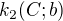 $k_2(C;b)$