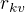 $r_{kv}$