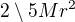 $2\setminus 5 Mr^{2}$