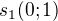 $s_1(0;1)$