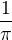 kopírovat do textarea $\frac{1}{\pi }$
