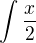 kopírovat do textarea $\int_{}^{}\frac{x}{2}$