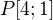 $P[4;1]$
