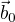 $\vec{b}_0 $
