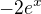 kopírovat do textarea $-2e^{x}$