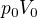 $p_{0}V_{0}$
