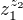 $z_{1}^{z_{2}} $