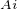 $_{Ai}$