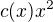$c{\(x\)}x^2$