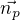 $\vec{n_p}$