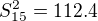 kopírovat do textarea $S^2_{15} = 112.4$