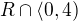kopírovat do textarea $R\cap \langle 0,4)$