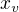 $x_{v}$