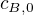 $c_{B,0}$