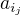 $a_{i_j}$