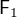 $\mathsf F_1$