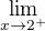 $\lim_{x\to2^{+}} $