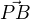 $\vec{PB}$