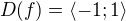 kopírovat do textarea $D(f)=\langle-1;1\rangle$