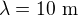 kopírovat do textarea $\lambda=10\ \text m$