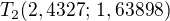 $T_2(2,4327;\,1,63898)$