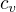 $c_{v}$