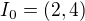 $I_{0}=(2,4) $