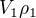 $V_1\rho_1$
