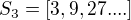 $S_{3}=[3,9,27....]$