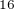 $^{16}$