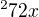 $^2{72x}$