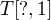 $T[?,1]$