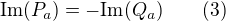 kopírovat do textarea $\mathrm{Im}(P_{a})=-\mathrm{Im}(Q_{a}) \quad \quad (3)$