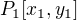 $P_1[x_1,y_1]$