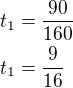 kopírovat do textarea $t_1=\frac{90}{160}\nlt_1=\frac{9}{16}$