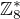 $\mathbb{Z}_8^{*}$