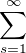 $\sum_{s=1}^\infty$