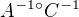 $A^{-1}�C^{-1}$