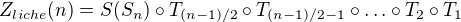 kopírovat do textarea $Z_{liche}(n) = S(S_n) \circ T_{(n-1)/2} \circ T_{(n-1)/2-1} \circ \ldots \circ T_2 \circ T_1$