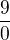 $\frac{9}{0}$