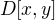 $D[x, y]$