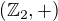$(\mathbb{Z}_2,+)$